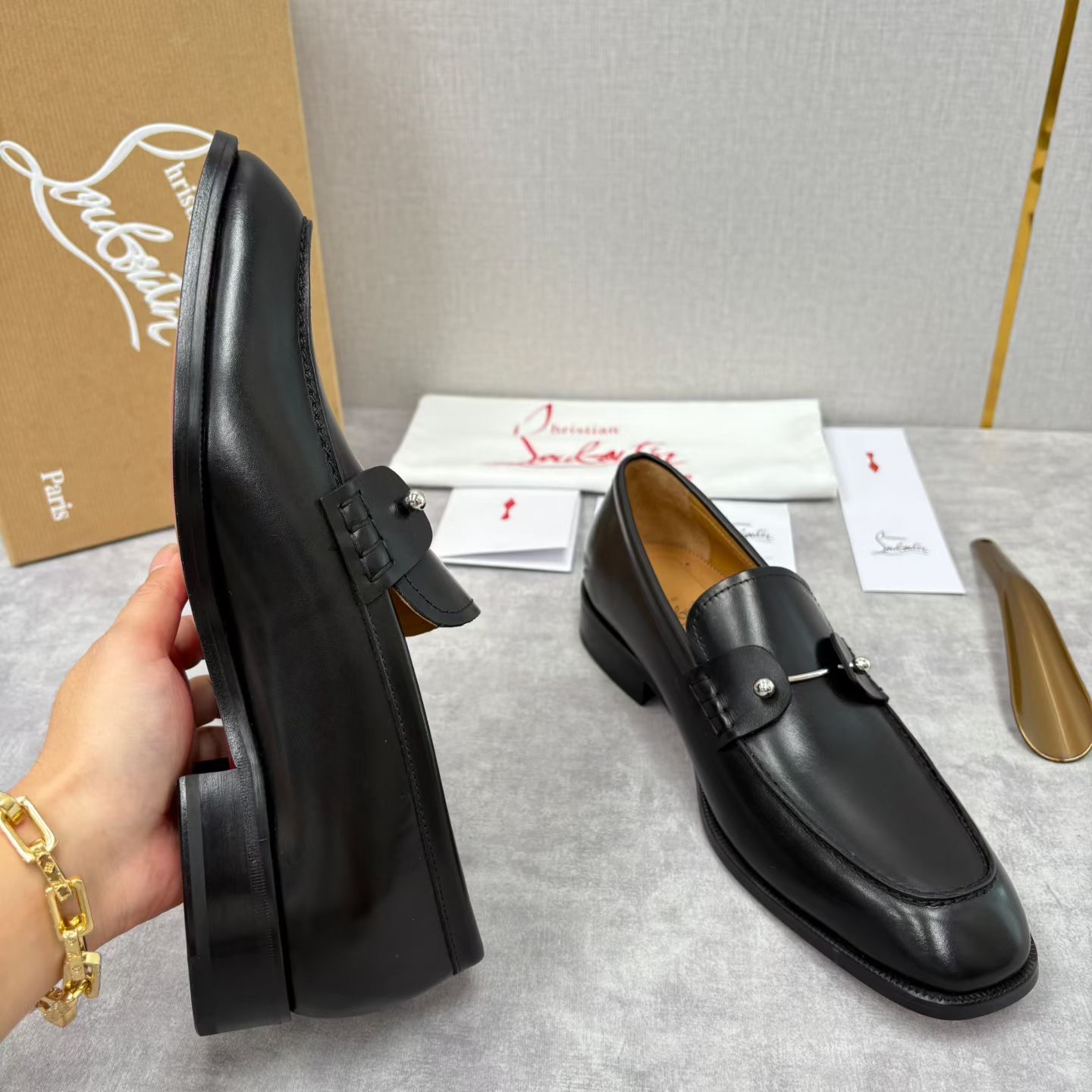 Cistian Louboutin shoe
